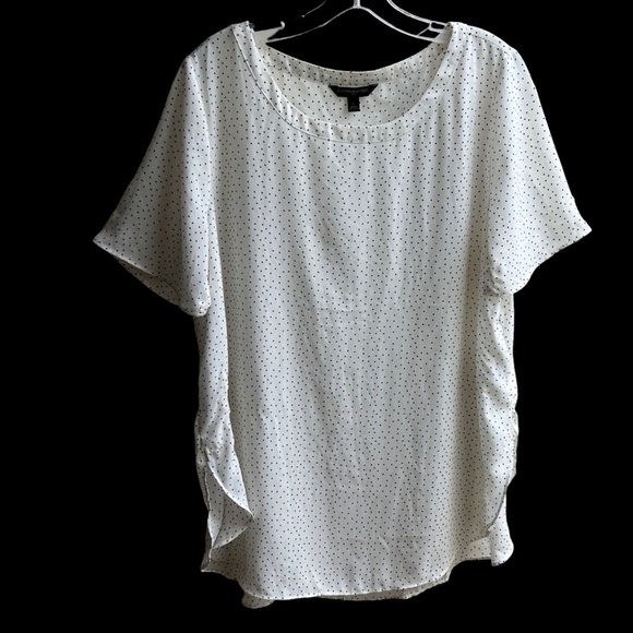 Banana Republic Short Sleeve Crew Neck Blouse - Picture 1 of 7